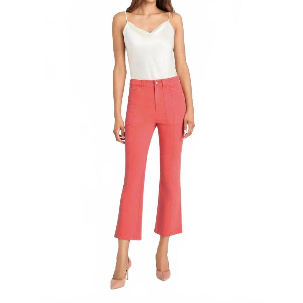 NEW CINQ A SEPT fly front wallace jeans in bisou